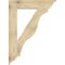 Ekena Millwork Funston Traditional Rough Sawn Bracket, Douglas Fir, 6"W x 34"D x 46"H BKT06X34X46FST01RDF - alternate 2